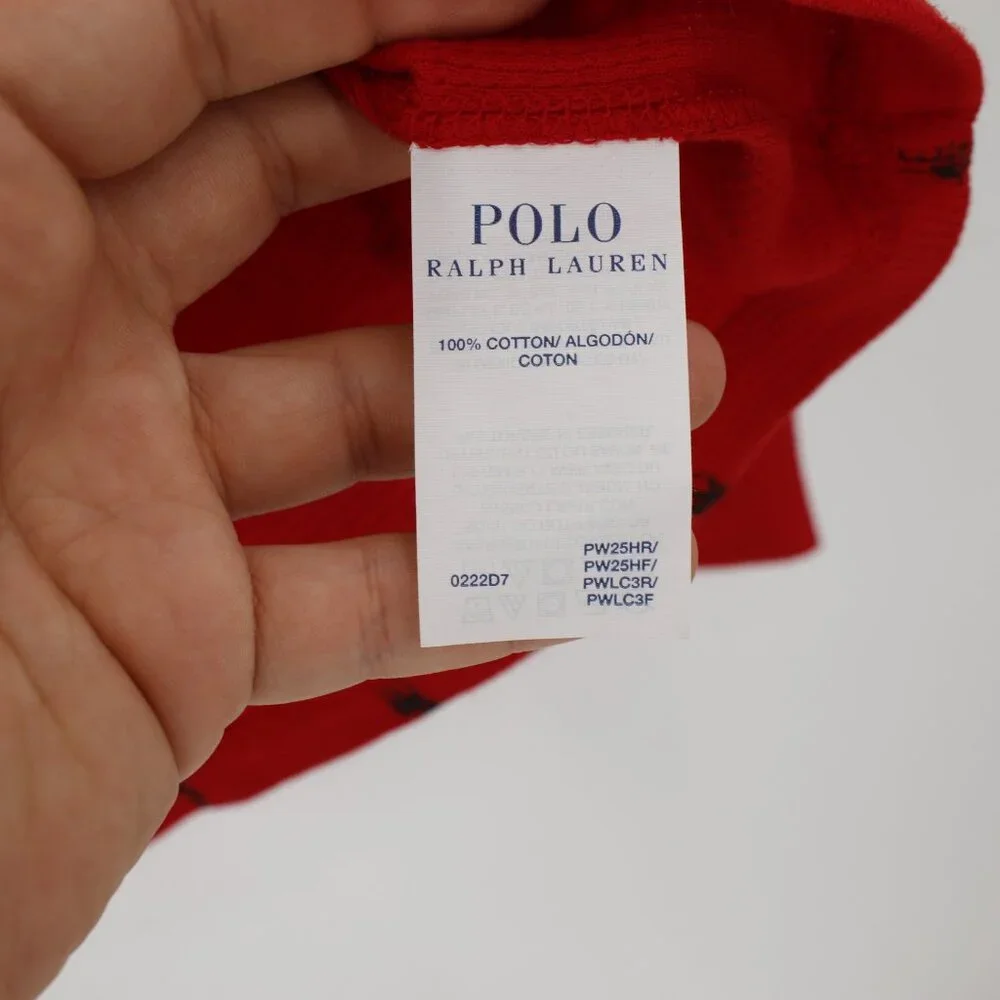NWT Polo Ralph Lauren Sleepwear Mens Small Pony Thermal Waffle Knit‎ Long Sleeve